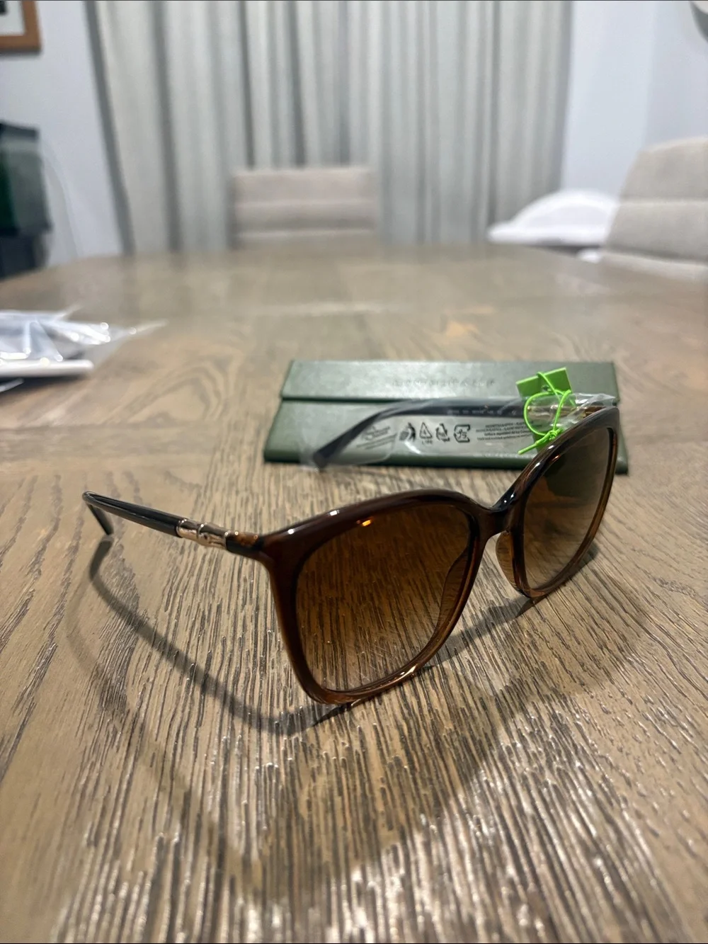 Longchamp LO710S Sunglasses Gradient Brown Rose